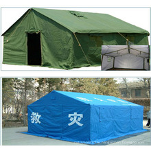 PVC Disaster Relief Tent Fabric with Woven Reinforce